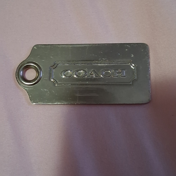 Coach Metallic Gold Key Holder - Picture 1 of 3